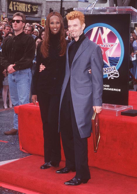 David Bowie and Iman