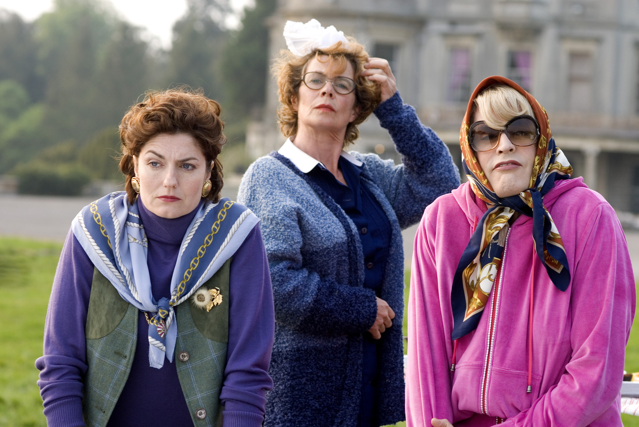 Still of Rupert Everett, Anna Chancellor and Celia Imrie in St. Trinian's (2007)