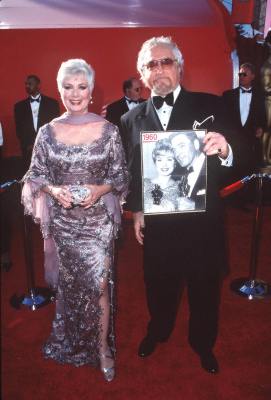 Marty Ingels and Shirley Jones at event of The 70th Annual Academy Awards (1998)