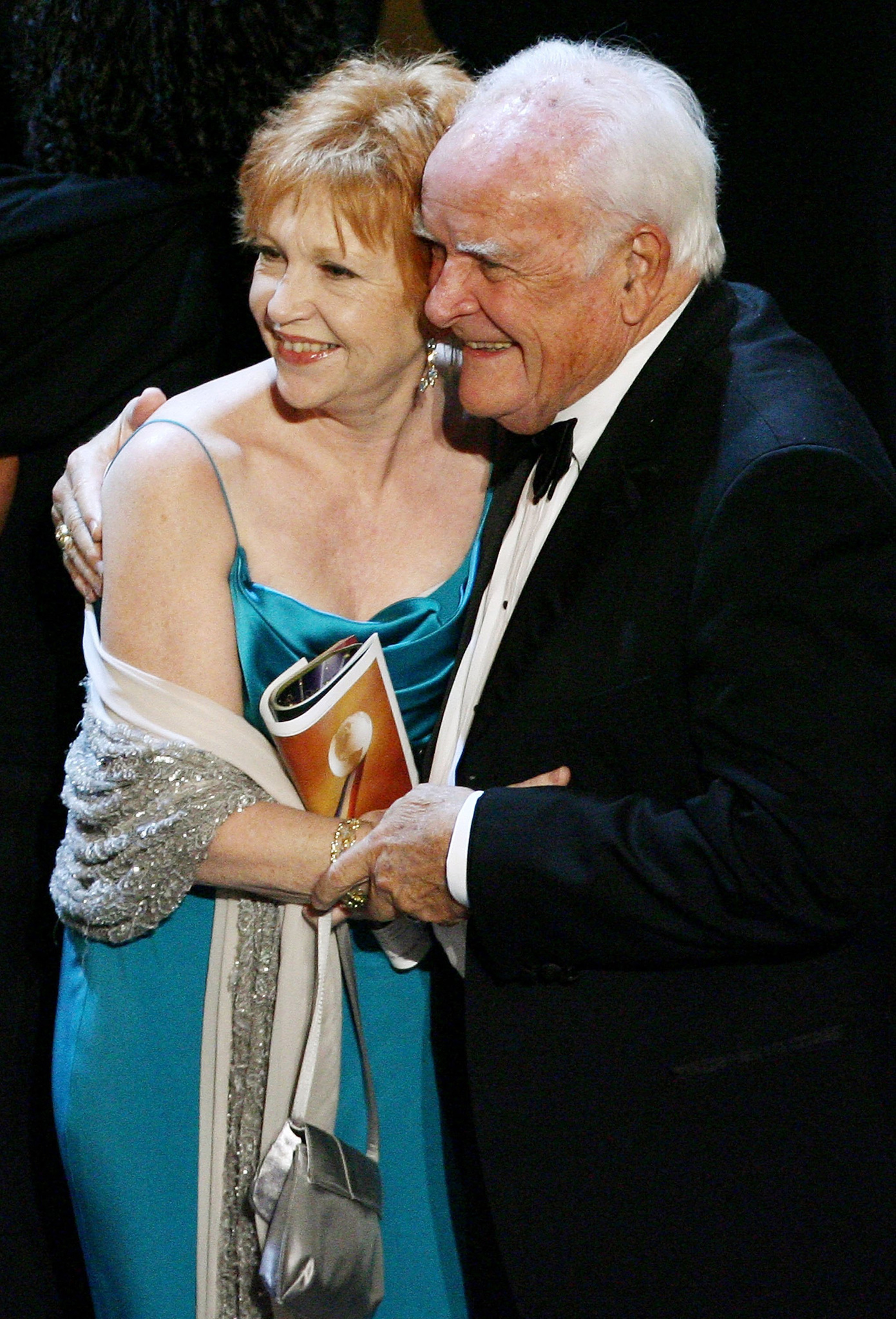 Actor John Ingle (R) and guest onstage during the 33rd Annual Daytime Emmy Awards held at the Kodak Theatre on April 28, 2006 in Hollywood, California.