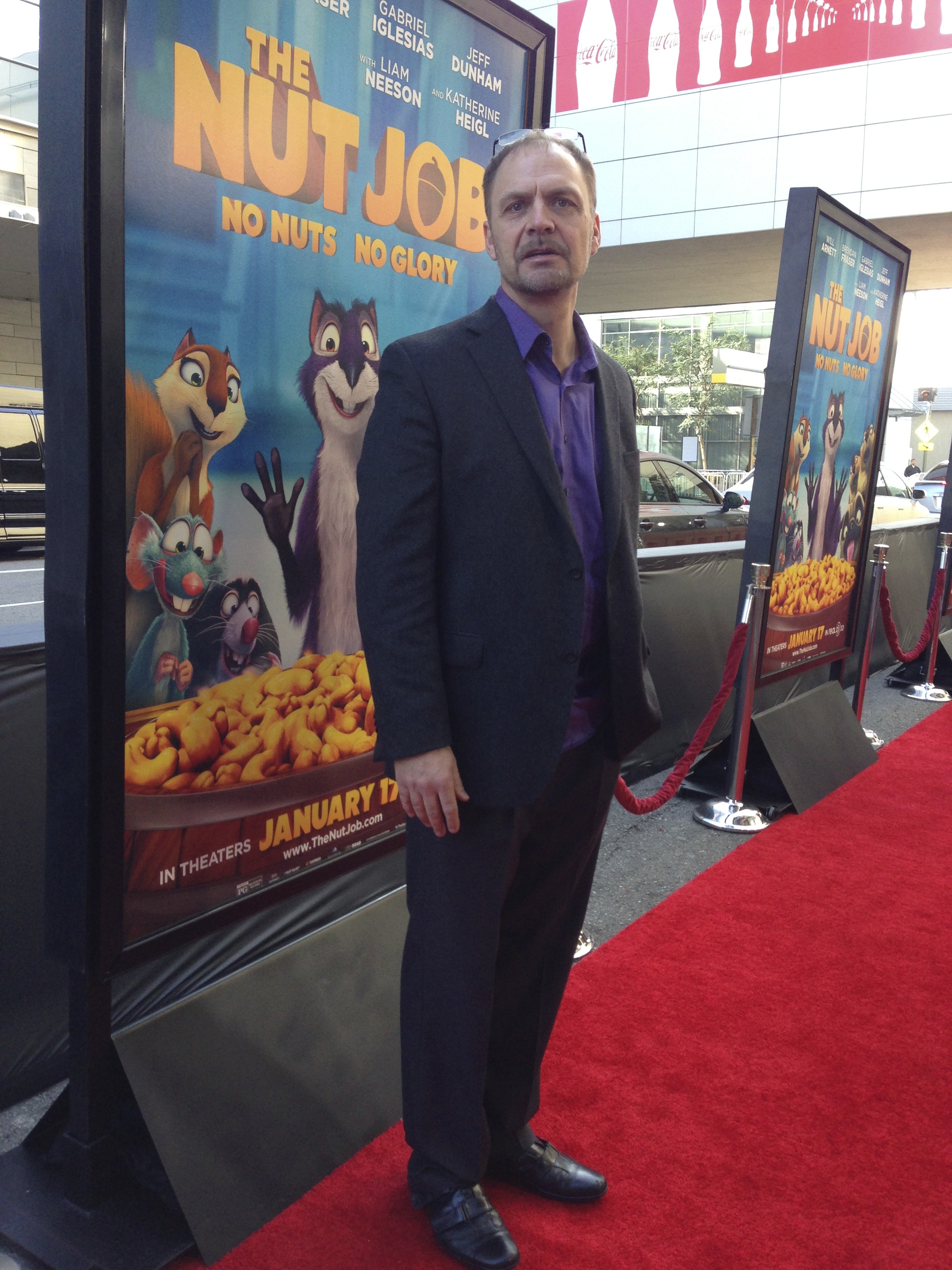 Nut Job premiere at Regal L.A. Live Cinema Jan 2014