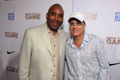 Jimmy Iovine and Dru Joyce at event of More Than a Game (2008)