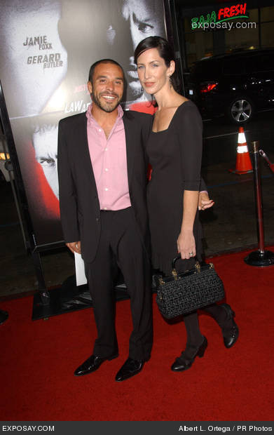 Michael Irby and Susan Matus. Law Abiding Citizen Premiere.