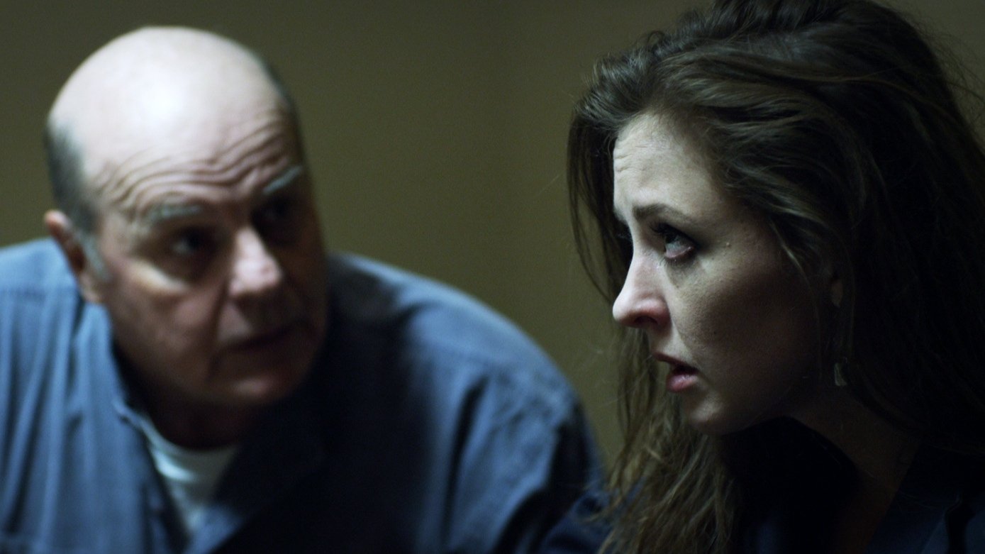 Still of Michael Ironside and Katharine Isabelle in 88.