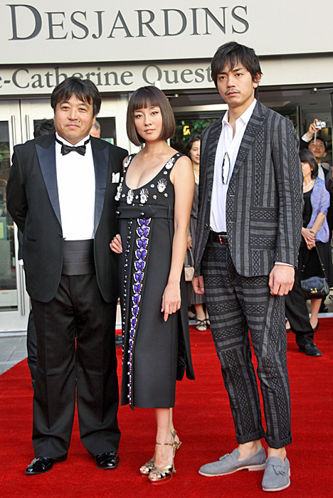 Ayumi Ito-Sho Aoyagi Ayumi ito and Nishikori Yoshinari hit the red Carpet in the 36 th Montreal World Film Festival 2012