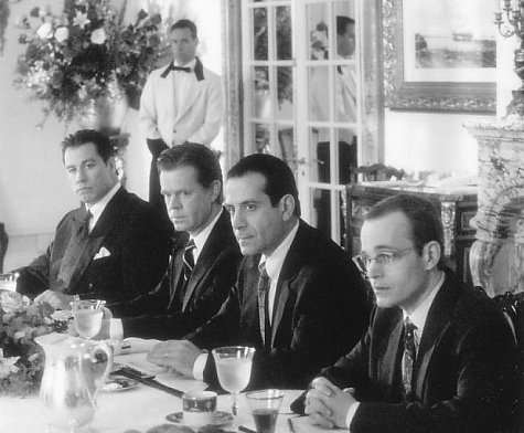 Still of John Travolta, William H. Macy, Tony Shalhoub and Zeljko Ivanek in A Civil Action (1998)