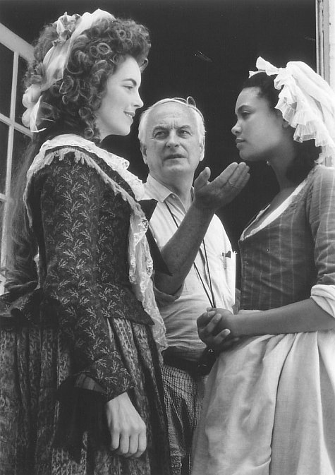 Greta Scacchi, James Ivory and Thandie Newton in Jefferson in Paris (1995)