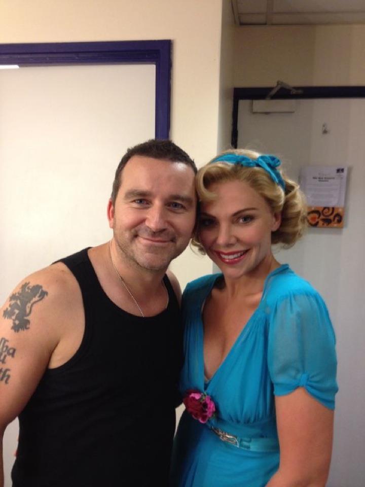 Cameron Jack and Samantha Womack. 2012.