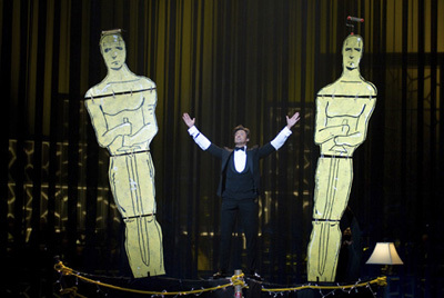 Hugh Jackman performs at the 81st Annual Academy Awards® at the Kodak Theatre in Hollywood, CA Sunday, February 22, 2009 airing live on the ABC Television Network.