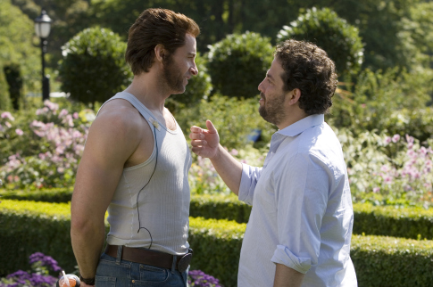 Hugh Jackman and Brett Ratner in Iksmenai. Zutbutinis musis (2006)