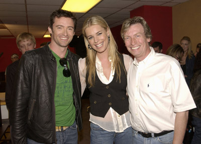 Rebecca Romijn, Hugh Jackman and Nigel Lythgoe at event of American Idol: The Search for a Superstar (2002)
