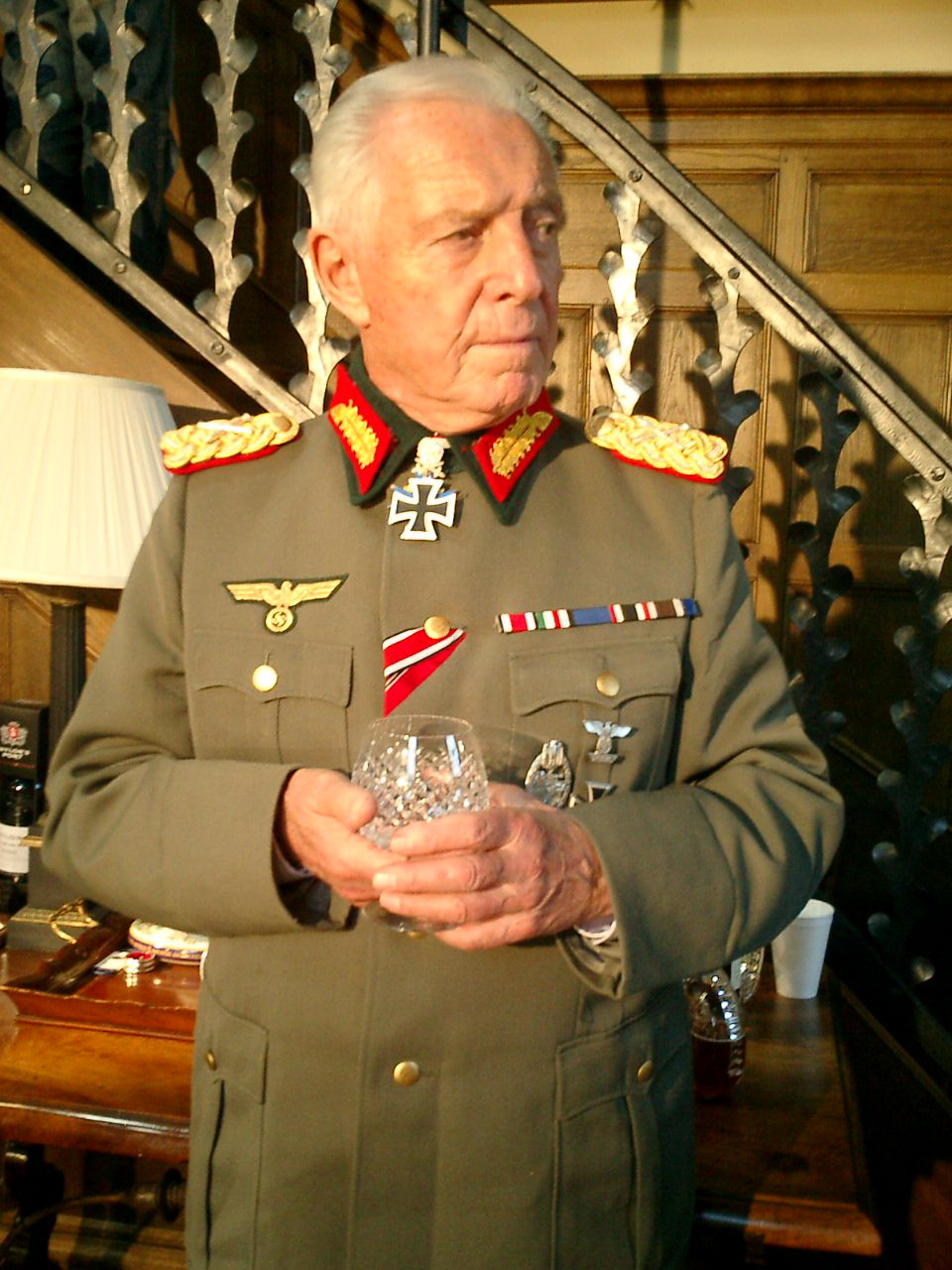 Portraying the german war hero Field Marshall Erwin Rommel in the PATRICIDE