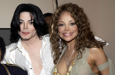 Michael Jackson and La Toya Jackson