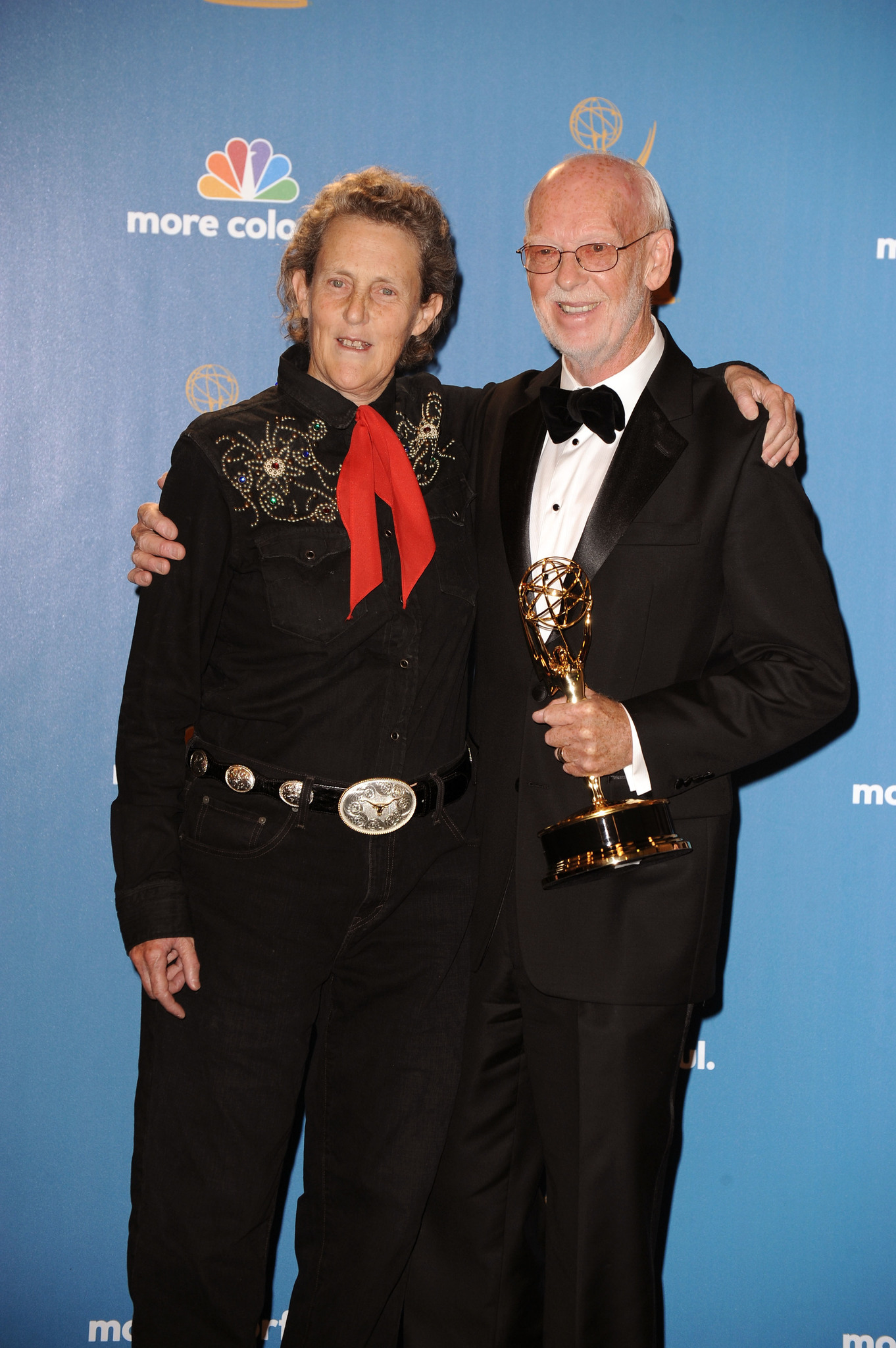 Temple Grandin and Mick Jackson