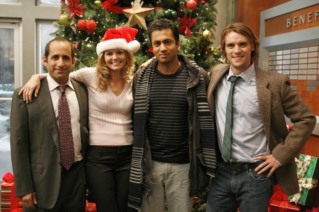 Still of Peter Jacobson, Jennifer Morrison, Kal Penn and Jesse Spencer in Hausas (2004)