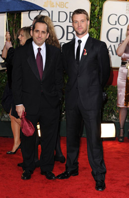 Peter Jacobson and Jesse Spencer