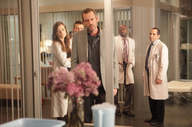 Still of Omar Epps, Peter Jacobson, Hugh Laurie and Olivia Wilde in Hausas (2004)