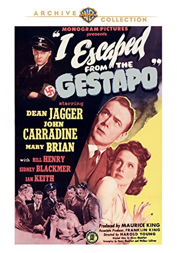 Mary Brian and Dean Jagger in I Escaped from the Gestapo (1943)
