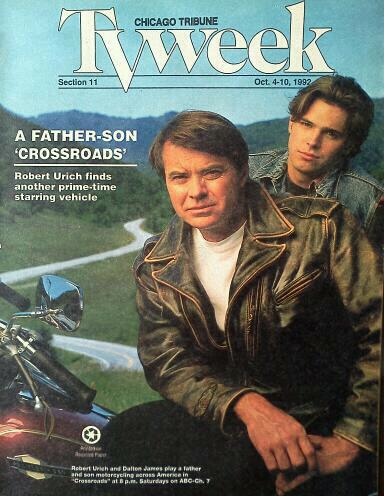 Dalton James and Robert Urich in 