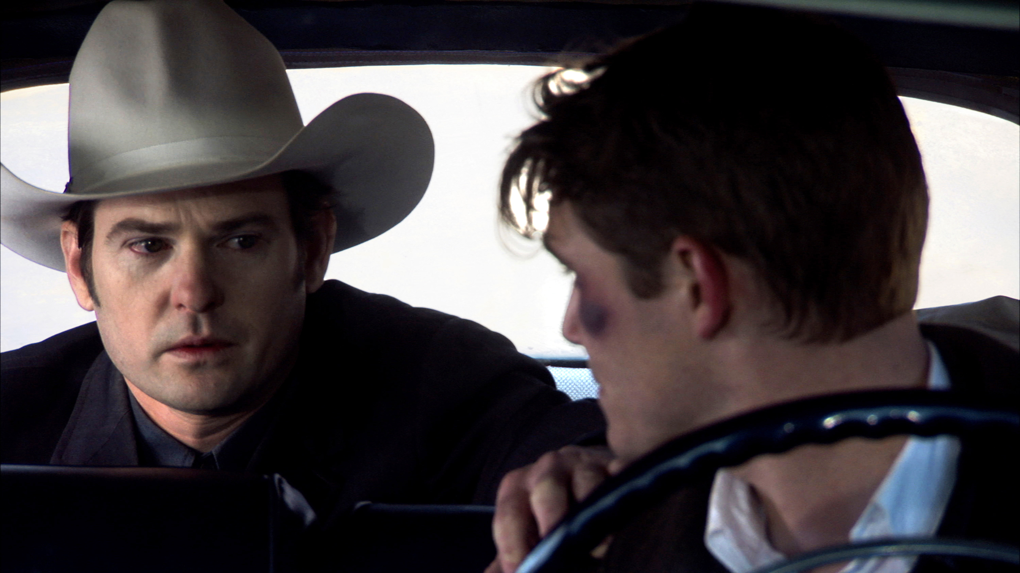 Still of Henry Thomas and Jesse James in The Last Ride (2012)