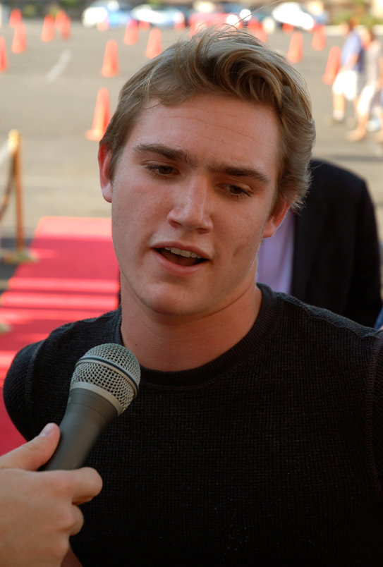 Actor Jesse James at THE FLYBOYS premiere.