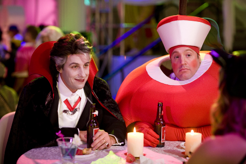 Still of Adam Sandler and Kevin James in I Now Pronounce You Chuck & Larry (2007)