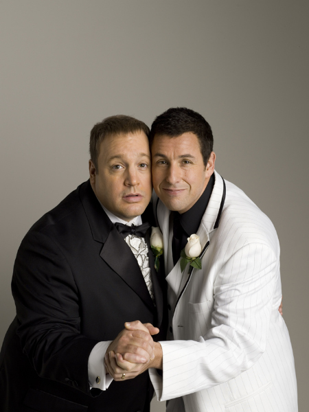 Adam Sandler and Kevin James in I Now Pronounce You Chuck & Larry (2007)