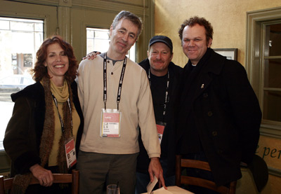 John C. Reilly, Gail Dolgin, Steve James and Stacy Peralta