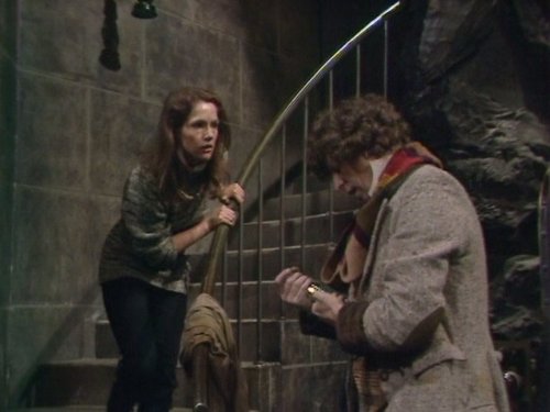 Still of Tom Baker and Louise Jameson in Doctor Who (1963)