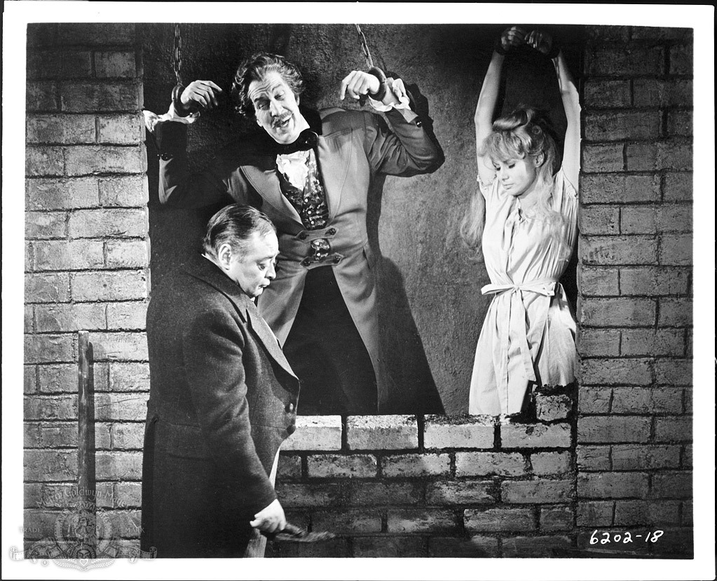 Still of Peter Lorre, Vincent Price and Joyce Jameson in Tales of Terror (1962)