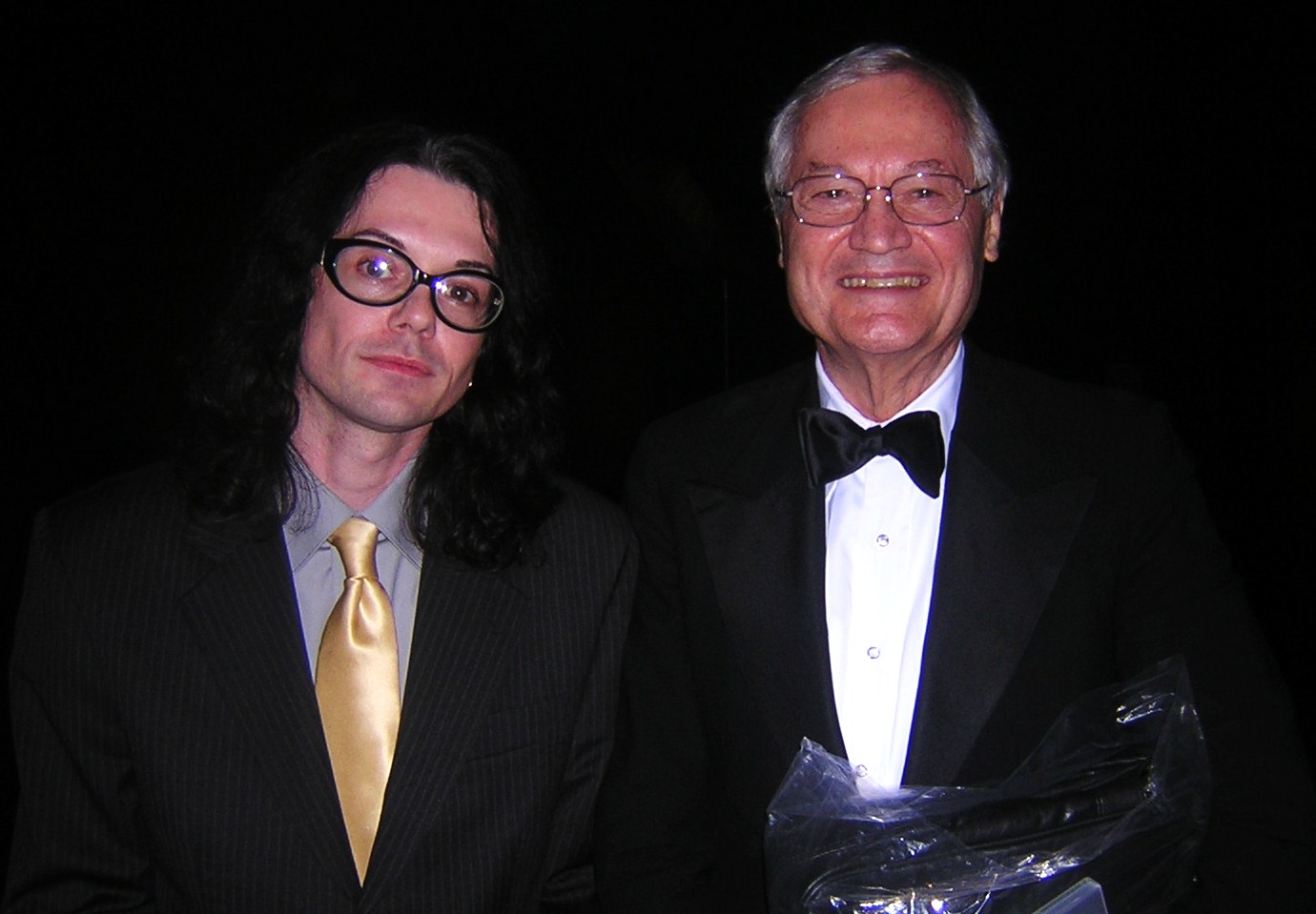 Cody Jarrett with Roger Corman, Awards Ceremony, 2005