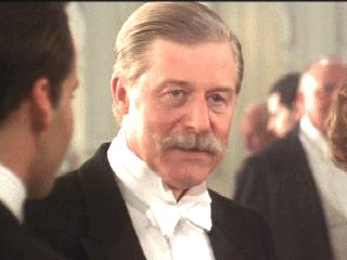 Martin Jarvis as Sir Cosmo Duff Gordon, Titanic, 1997.