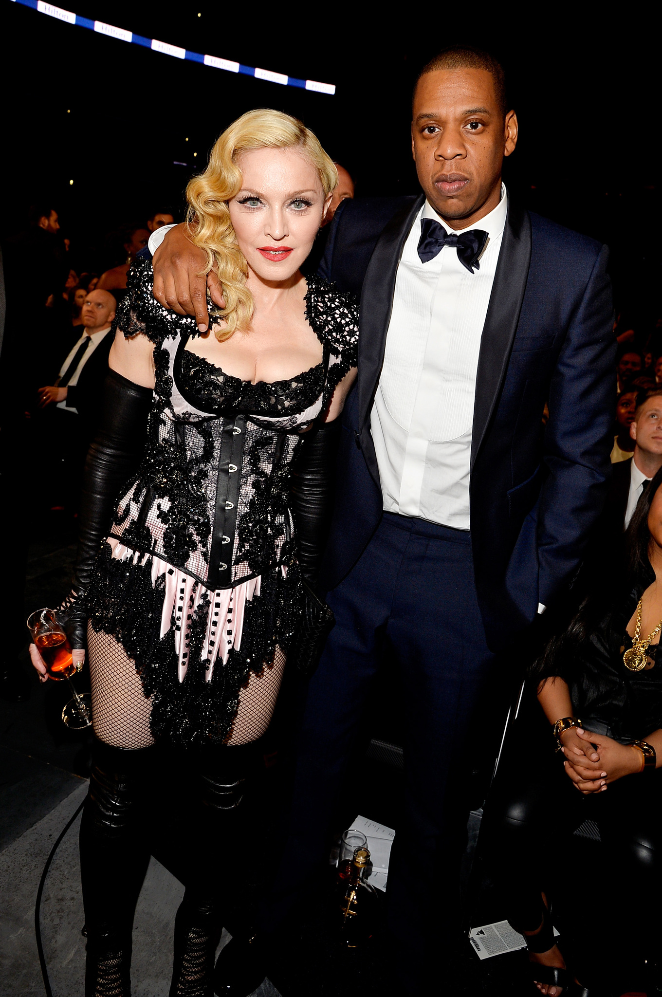 Madonna and Jay Z at event of The 57th Annual Grammy Awards (2015)