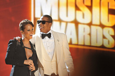 Jay Z and Alicia Keys at event of 2009 American Music Awards (2009)