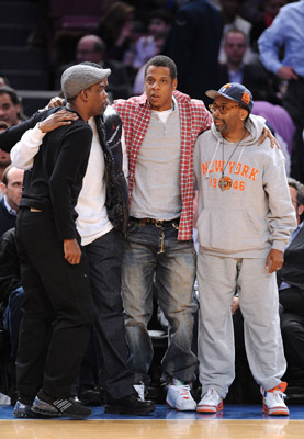 Spike Lee, Chris Rock and Jay Z