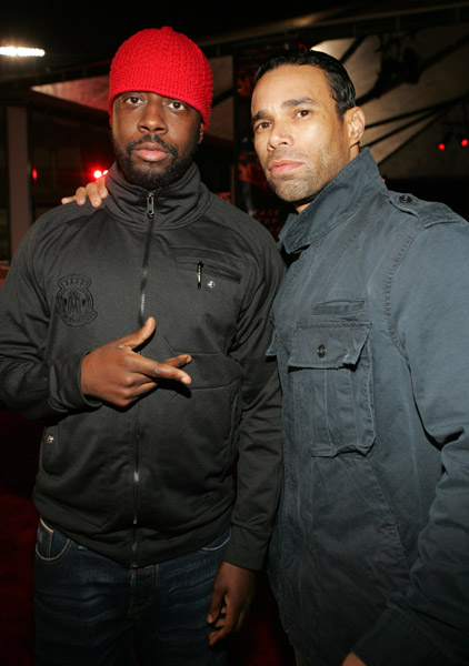 Wyclef Jean and Kevin Levrone