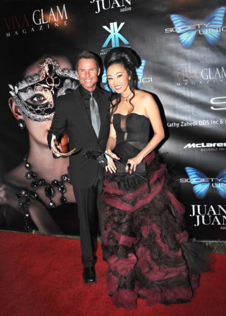 Doug Jeffery and Candace Kita attend Event Carnivale at Unici Casa in Los Angeles, CA.