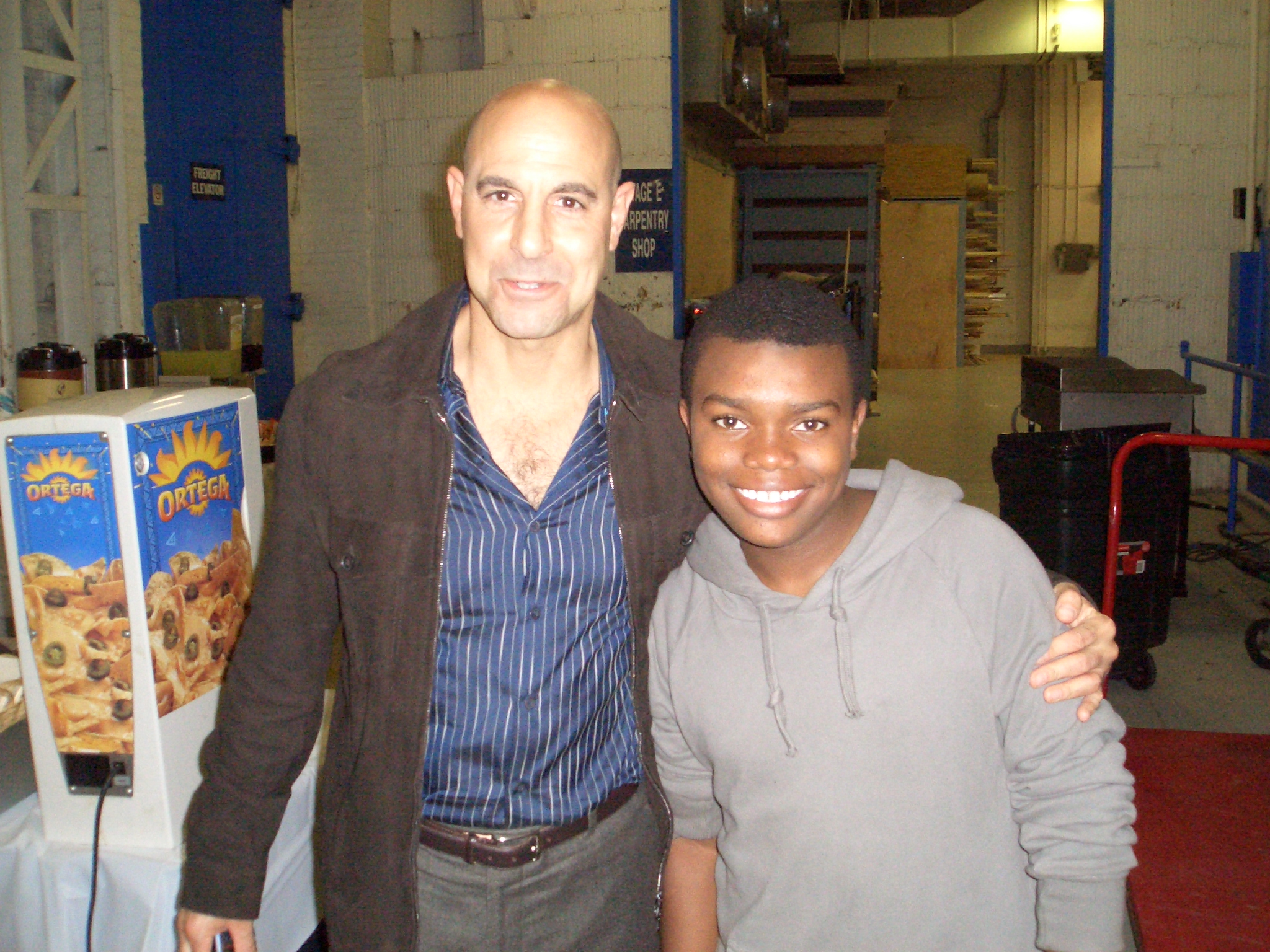 Stanley Tucci and Marc John Jefferies