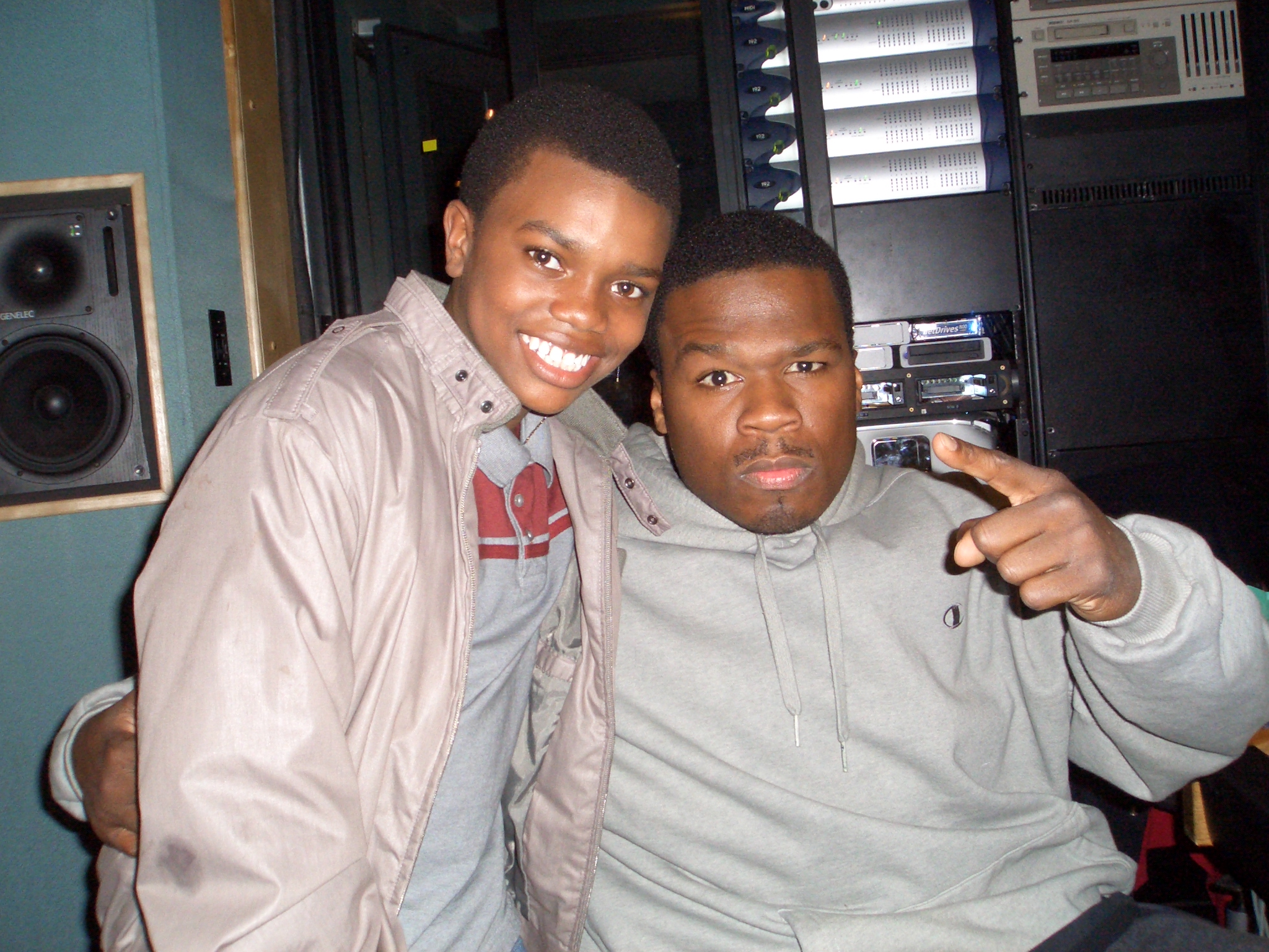 Marc John Jefferies and Fifty Cent