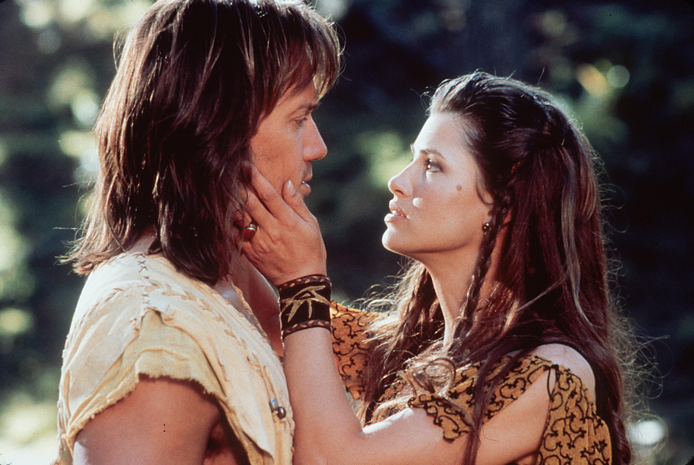 Still of Kevin Sorbo and Sam Sorbo in Heraklis: legendines keliones (1995)