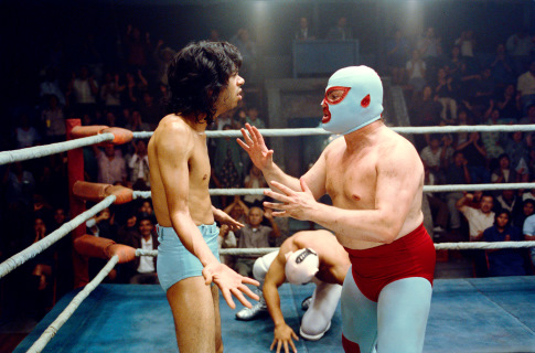 Still of Jack Black and Héctor Jiménez in Nacho Libre (2006)