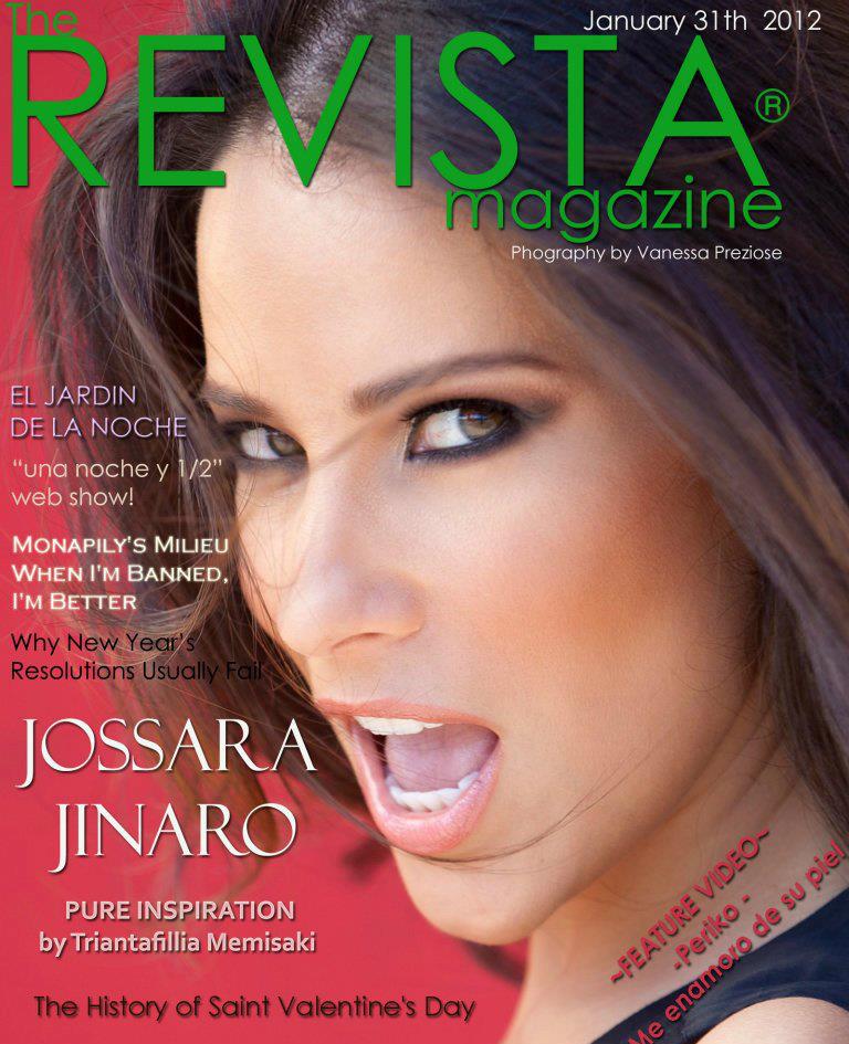 Jossara Jinaro on the cover of Revista Magazine. For full article go to http://therevistamag.livejournal.com/34873.html