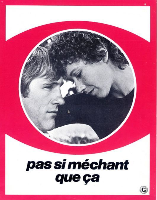 Still of Gérard Depardieu and Marlène Jobert in Pas si méchant que ça (1975)