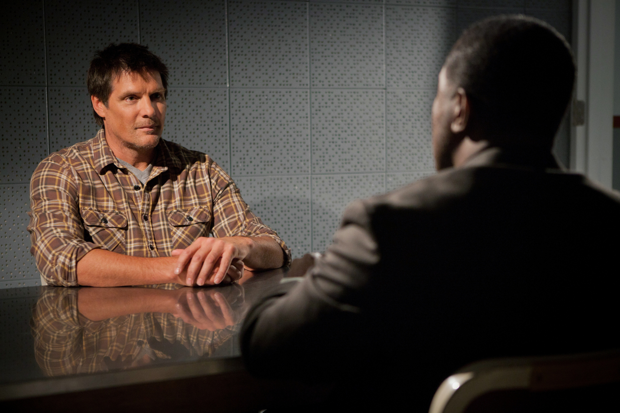Still of Paul Johansson and E. Roger Mitchell in One Tree Hill (2003)