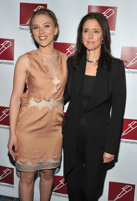 Scarlett Johansson and Julie Taymor