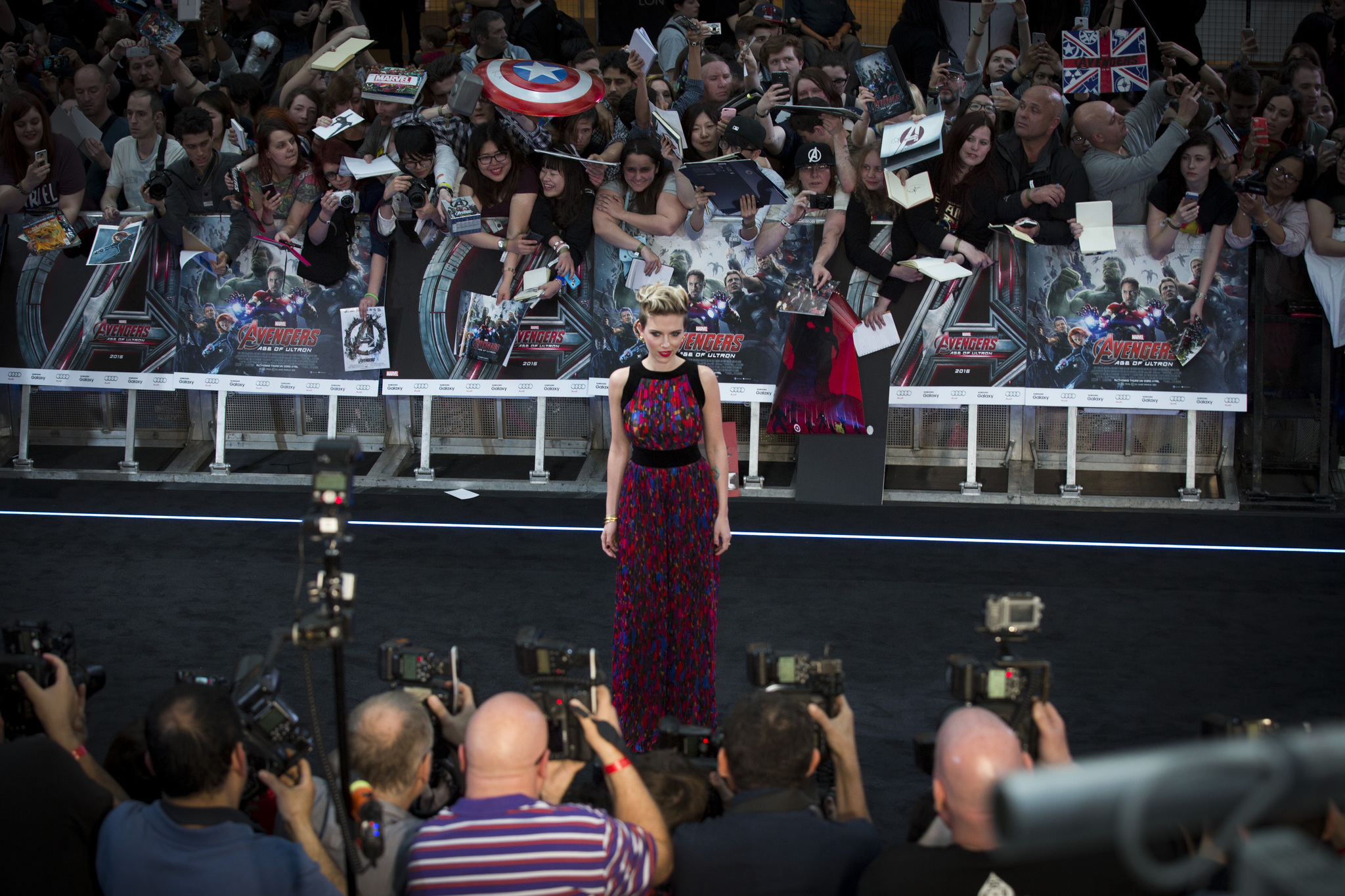 Scarlett Johansson at event of Kersytojai 2 (2015)