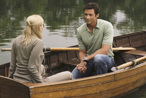 Still of Hugh Jackman and Scarlett Johansson in Scoop (2006)