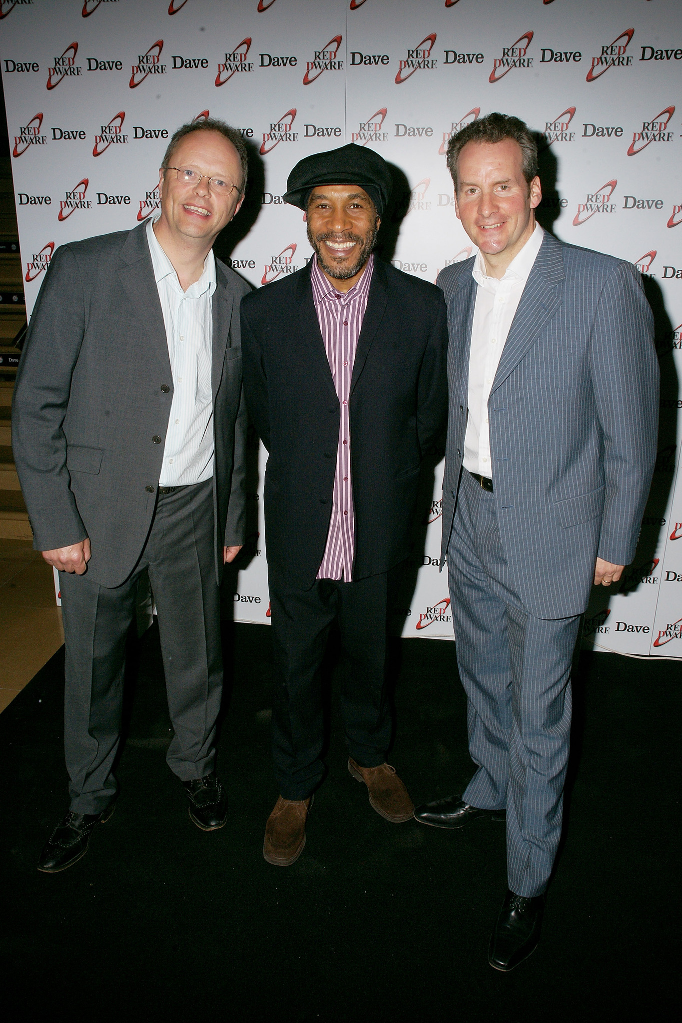 Chris Barrie, Danny John-Jules and Robert Llewellyn