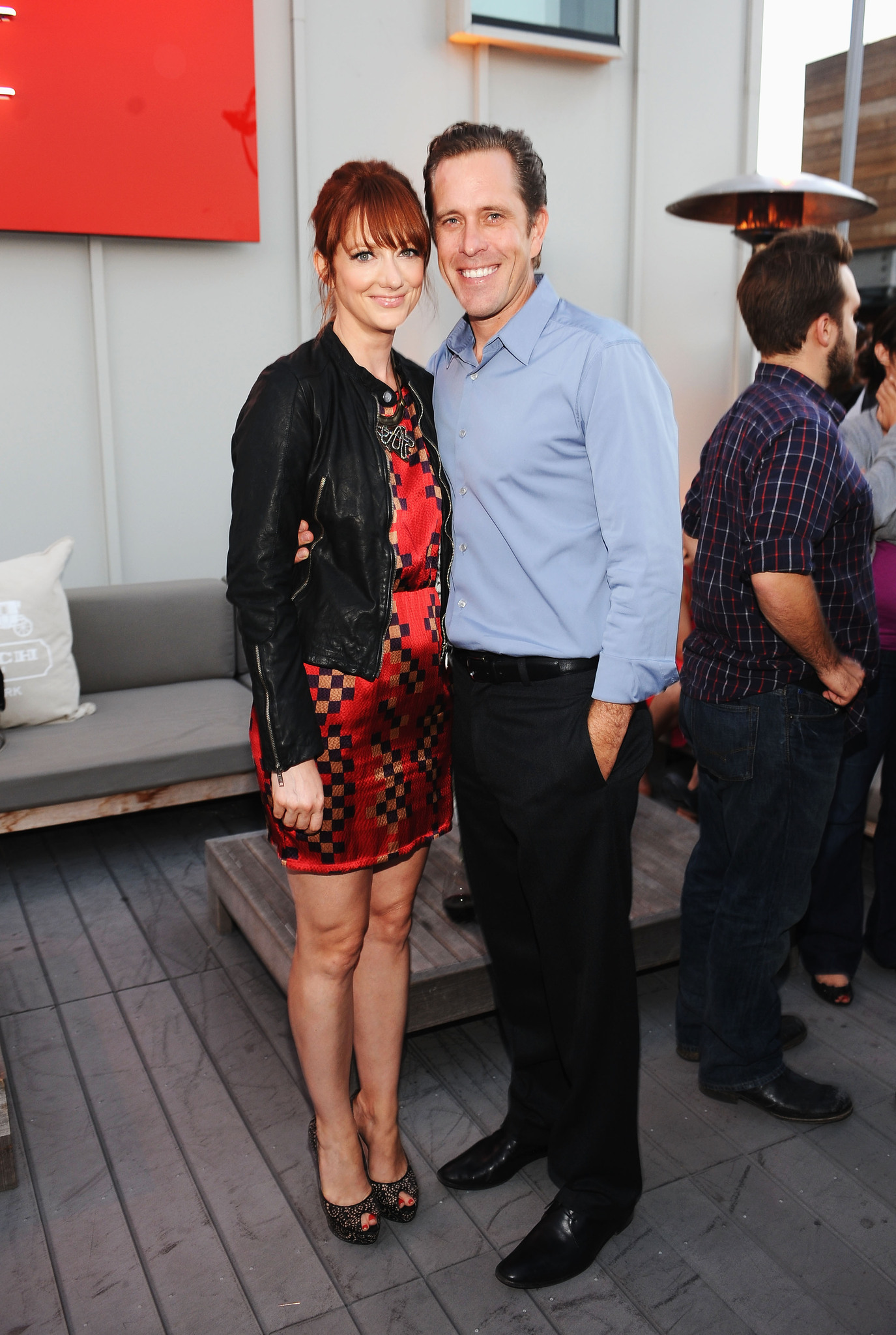 Judy Greer and Dean E. Johnsen