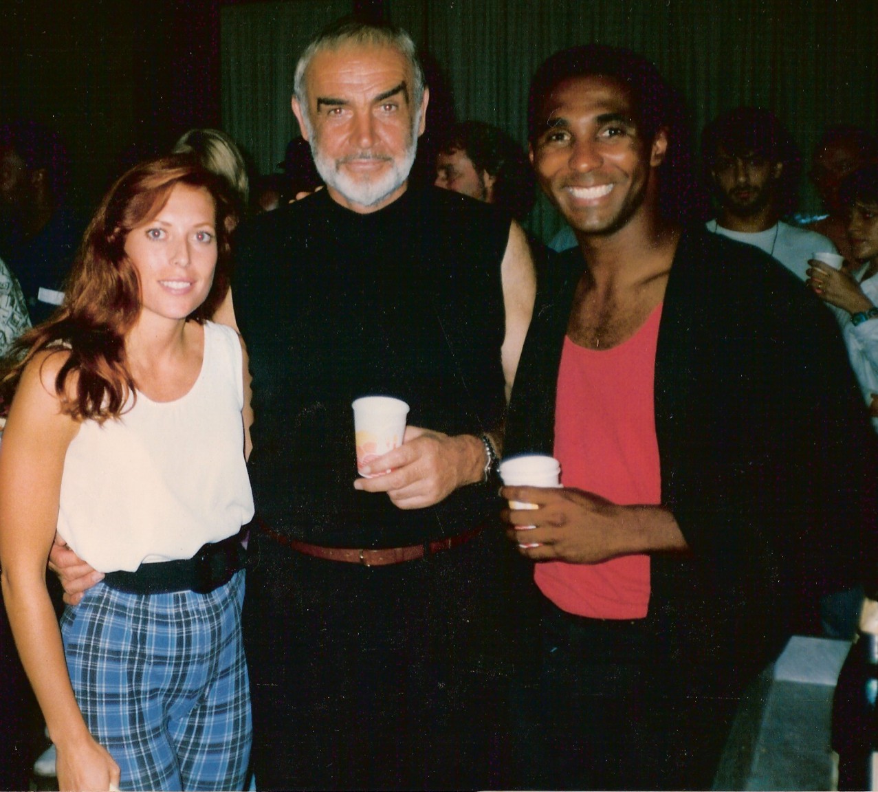 Andray and Sean Connery.